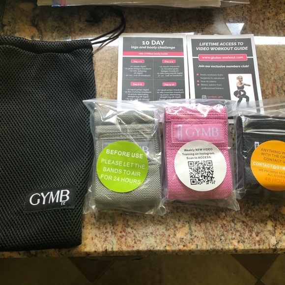 New Gymbee Booty Bands Workout 